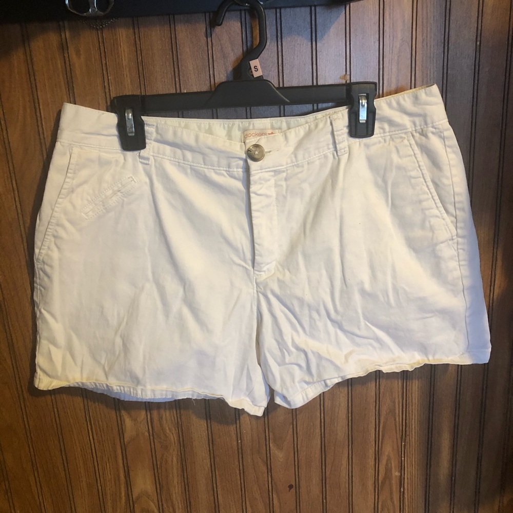 White Shorts